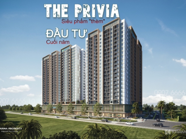 Phối cảnh dự án căn hộ Privia Quận 6 chủ đầu tư Khang Điền